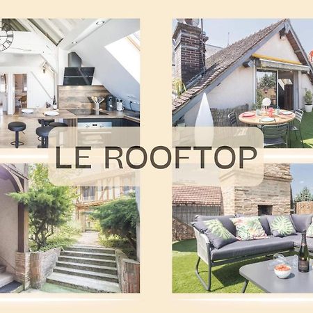 Le Rooftop - Vue Cathedrale - Climatisation Τρουά Εξωτερικό φωτογραφία